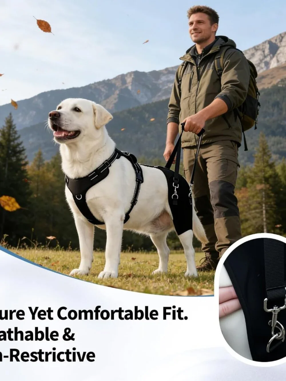 FurWell Dog Hip Brace for Hip Dysplasia & Arthritis